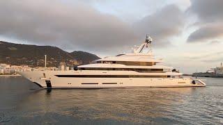 Avantage Superyacht docking in Gibraltar