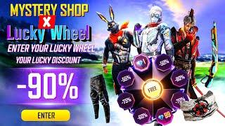 Lucky Wheel Event  Mystery Shop Event  Free Fire New Event  Ff New Event  New Event Free Fire