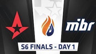 ECS Season 6 Finals Day 1 Astralis vs MIBR - Train