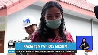 RAZIA TEMPAT KOS MESUM  REDAKSI SORE 021119