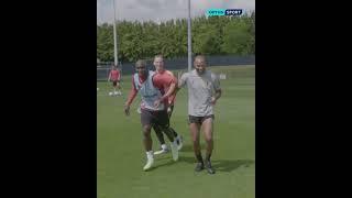 He killed my whole confidence - Henry embarrasses De Bruyne Lukaku and co. in Belgium training