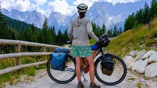 Cycling the Dolomites  World Bicycle Touring Episode 7