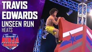 Unseen run Travis Edwards tries to speed through the Heats  Australian Ninja Warrior 2020