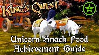 Achievement Guide Kings Quest - Unicorn Snack Food A Secret Entrance and A Prickly Situation