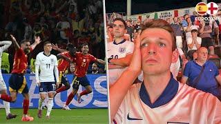 The Moment England Lose to Spain in 86th min  Euro 2024 Final