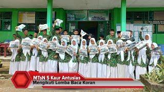 MTsN 5 Kaur Antusias Mengikuti Lomba Baca Koran