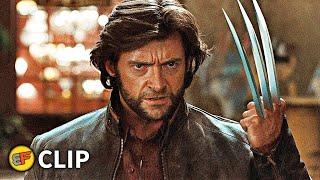 Wolverine vs Sabretooth vs Gambit  X-Men Origins Wolverine 2009 Movie Clip HD 4K