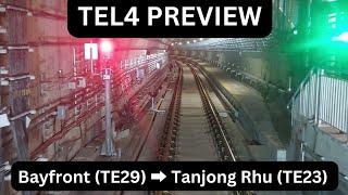Thomson East Coast Line TEL4 Bayshore ️ Tanjong Rhu FULL trip #smrt