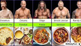 Favorite Food Of WWE Wrestlers