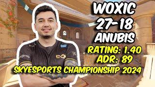 Eternal Fire Woxic 2718 vs 3DMAX Anubis Skyesports Championship 2024  CS2 POV