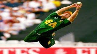 JONTY RHODES ●TOP 5 ● IMPOSSIBLE CATCHES Best Fielding Skills In Cricket EVER HD