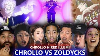 Chrollo vs Silva and Zeno  HxH Ep 52 & 53 Reaction Highlights