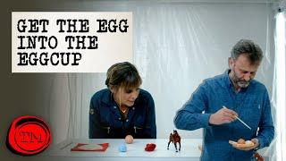 Move an Egg into an Eggcup without touching Either  Full Task  Taskmaster