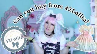  Unboxing THE rainbow dress  Buying from 42lolita and comparing different resellers