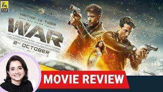 War  Bollywood Movie Review by Anupama Chopra  Hrithik Roshan  Tiger Shroff
