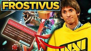 NaVi First Time on Frostivus Event - Dendi GeneRaL SoNNeikO and Crystallize - Dota 2