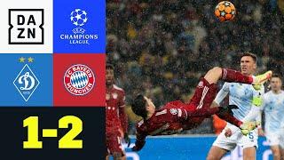 Lewandowskis Fallrückzieher zum Gruppensieg Kiew - FC Bayern 12  UEFA Champions League  DAZN