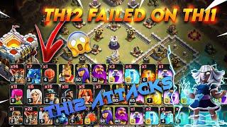 TH11 ONLY 1 STAR STRONGEST BASE WITH REPLAYS  ANTI 2 STAR BASE  COC