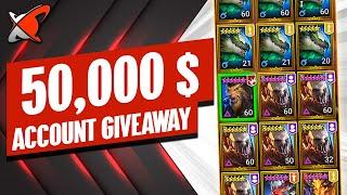 READY FOR THE DUPE SYSTEM ?  This 50000$ Account Giveaway Is LOL  RAID Shadow Legends
