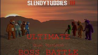 Ultimate mini Boss Battle  Slendytubbies Sandbox new update