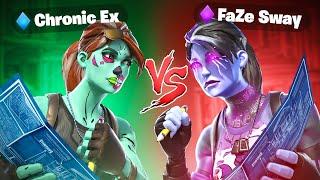 FaZe Sway VS Chronic Ex OG Fortnite