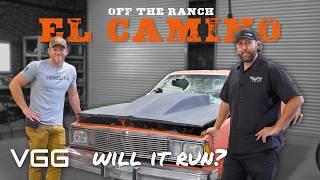 ABANDONED El Camino With Seized Engine - Will it RUN AND DRIVE? With Demolition Ranch
