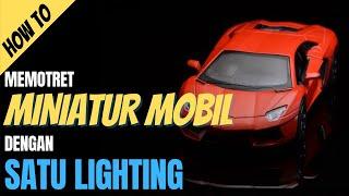 Foto Miniatur Mobil dengan Satu Pencahayaan  One Light Photography of Car Miniature