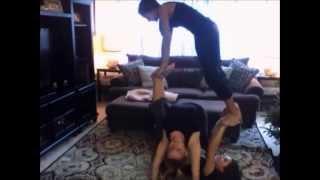 2 or 3 person acro tricksstunts