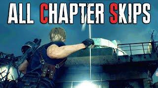Resident Evil 4 Remake - All Chapter Skips & Easy Shortcuts So Far 1678911121415