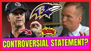 ️EXCLUSIVE HARBAUGHS POSITION AFTER DIFFICULTIES DO YOU AGREE? BALTIMORE RAVENS NEWS