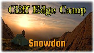 Snowdon Wild Camp #wildcamping #snow #snowdonia #wildcampinguk