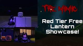 The Mimic Free Red Tier Lantern  SHOWCASE