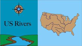 Top 10 longest rivers in the contiguous United States 