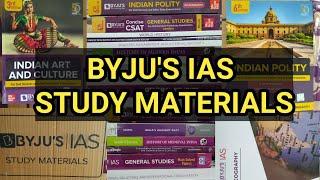 BYJUS IAS STUDY MATERIAL  BYJUS BOOKS FOR UPSC PREPARATION