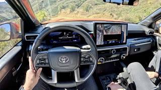 2024 Toyota Tacoma TRD Off Road Automatic - POV Trail Driving Impressions