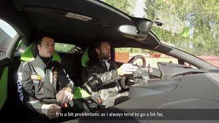 Lamborghini Esperienza on track with Carlo Cracco