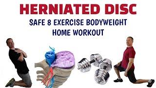 Full Body Home Workout With A Herniated Disc