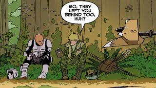 The Rebel and Scout Trooper who were left behind on Endor Legends
