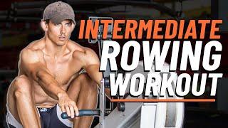 AMAZING Aerobic Rowing Machine Workout Intermediate