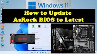 How to update BIOS? AsRock motherboard BIOS update to the latest version