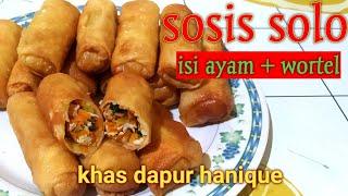 Sosis solo resep cemilan enak dan sehat..#food #cooking #sosissolo