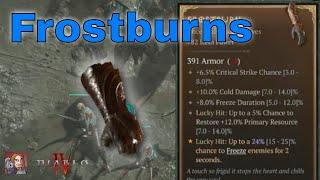 Diablo IV Unique Items - Frostburns Gloves
