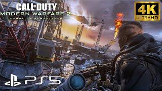 PS5 Raiding The Oil Rig  Ultra Realistic Graphics 4k60FPS HDR Call O f Duty