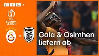 Galatasaray Istanbul vs. PAOK Thessaloniki - Highlights  UEFA Europa League  RTL Sport