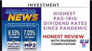 Pag-IBIG MP2 Dividend 2022 7.03% I Honest Review