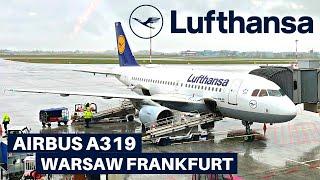 LUFTHANSA AIRBUS A319 ECONOMY  Warsaw - Frankfurt
