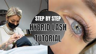 Lash Extension Tutorial  Step By Step Hybrid Set  Hybrid Mapping + Q&A