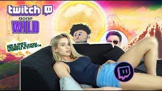 Twitch Gone WILD Streamer banned after using phone in a naughty way