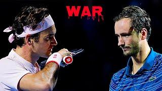 When Tennis turns into WAR Federer vs Medvedev