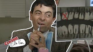 Mr Bean Fits his Own Filling at the Dentists  Mr Bean Full Episodes  Classic Mr Bean